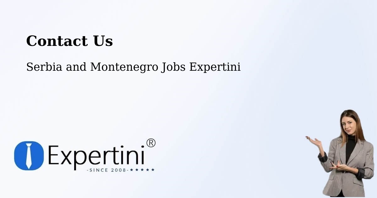 Contact Expertini – Summerside - Serbia and Montenegro Jobs Expertini