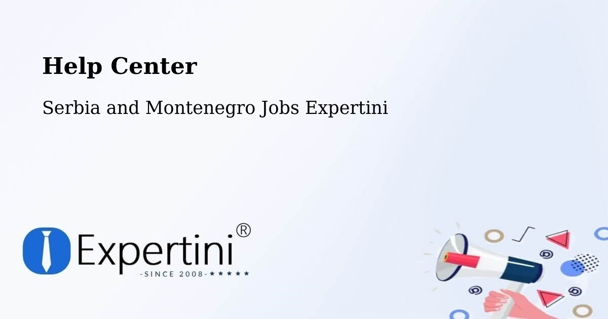 Help Center – Summerside - Serbia and Montenegro Jobs Expertini