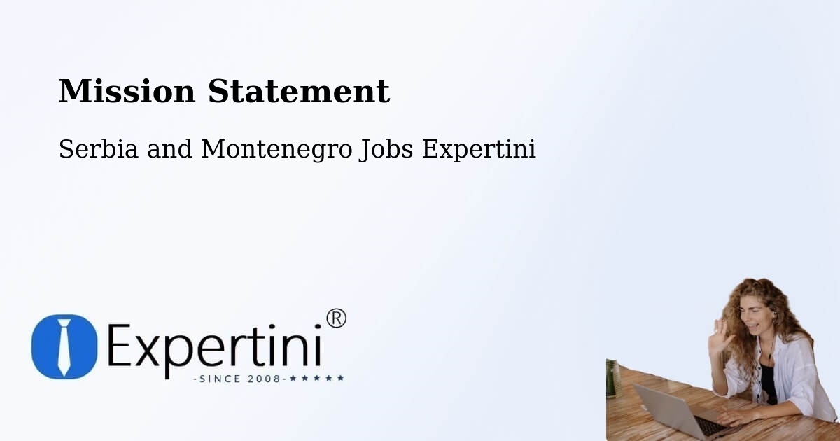 Corporate Mission – Summerside - Serbia and Montenegro Jobs Expertini