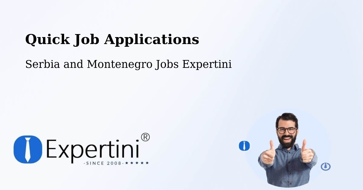 Quick Apply Feature – Summerside - Serbia and Montenegro Jobs Expertini